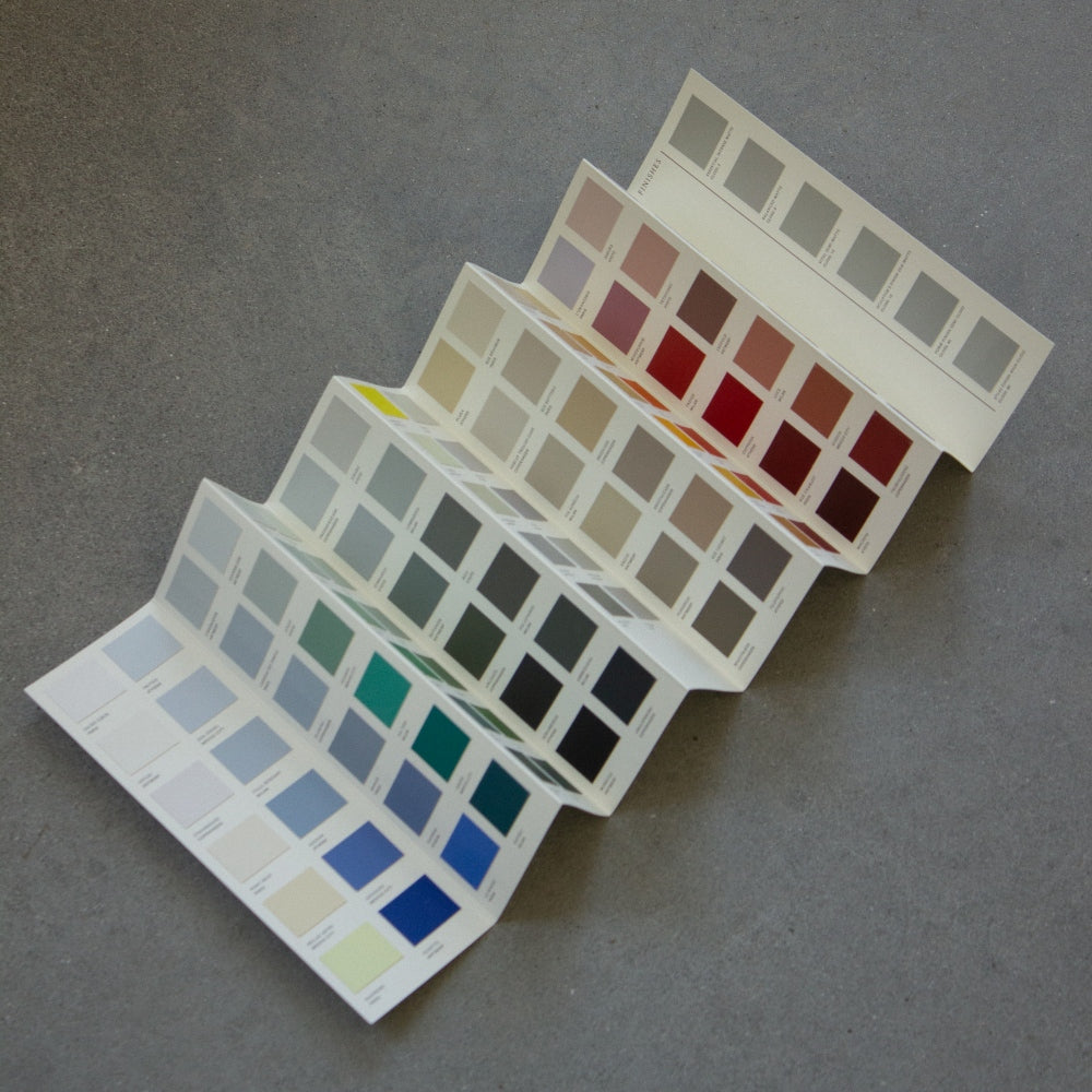 Paint Colour Card